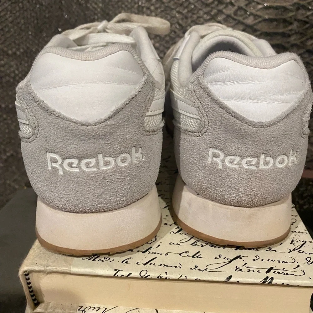Reebok Classic Harman Run CN4483 White Running Shoes Sneakers Size 8